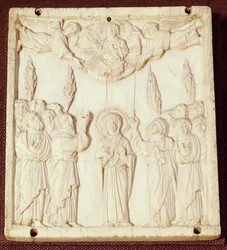 Plaque représentant l